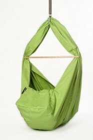 Babyvak Hacka Klasik závěsná textilní kolébka (zelená)