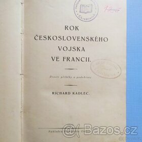 Rok Československého vojska ve Francii - vydání 1953 - 1