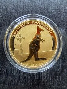 Zlatá mince Australský klokan 1oz 2012 9999Ag