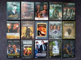 Originál DVD filmy různých žánrů.