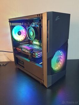 Herní PC: Ryzen 5 5500/ RX 5700XT 8GB/ 16gbRAM/ záruka