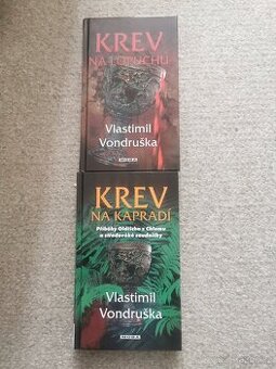 Vondruška Krev na lopuchu. Krev na kapradí Cena za obě knihy