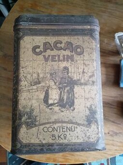 Plechovka CACAO Velim - 1