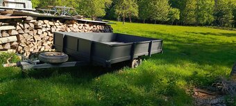 Bržděný vozík/přívěs/vlečka bez tp 3x2 m
