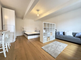 Pronájem bytu 1+1, Ambrožova, Žižkov, 20300 Kč/měs, 40 m2