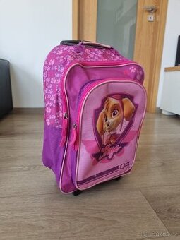 Dětský kufr na kolečkách Paw Patrol (Skye) – použitý - 1
