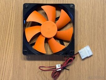 Thermaltake TT-1225A 120mm LED ventilátor Molex - 1