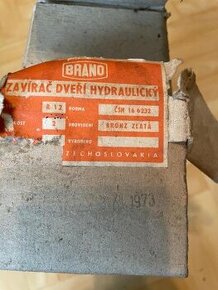 BRANO CZECHOSLOVAKIA hydraulický zavírač dveří