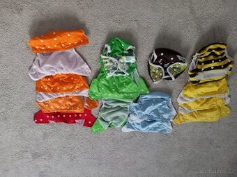 Látkové pleny a vkládačky Bamboolik aj. - 1