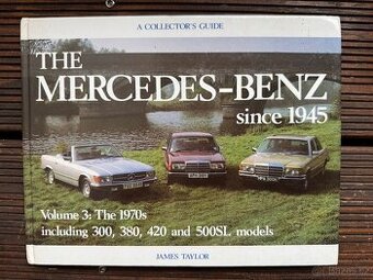 MERCEDES-BENZ W123 W107 W116 sběratelská publikace 70.léta