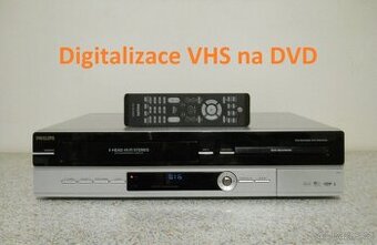 COMBO PHILIPS DVDR3510V/ZÁZNAM Z VHS NA DVD