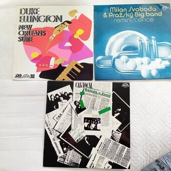 LP desky D.Elington, Pražský big band, C&K Vocal