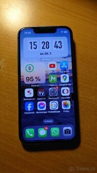 IPHONE 13 MINI 256GB MODRY + OCHRANNE SKLO - 1