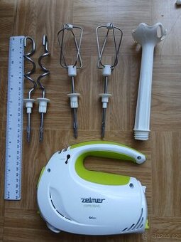 Zelmer, šlehač, metly,míchadla,hnětací háky, mixér - 1