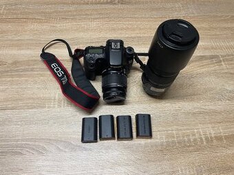 Canon EOS 70D + canon 75-300m + canon 18-55mm