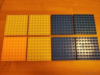 Lego duplo - deska/podložka/střecha 8x8 nízká