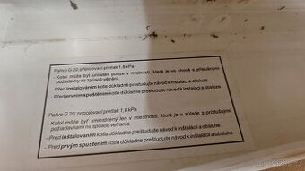 Plynový kotel protherm 12 kw závěsný