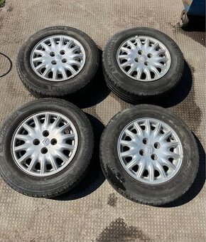 Letní sada pneumatik 205/65 r15 s disky