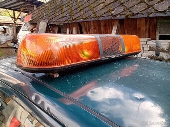 Oranžový maják Tesla dvojitý azd 530 rarita