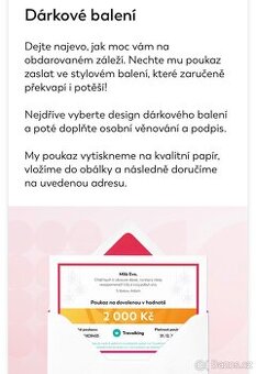 Poukaz na 750kč Travel King