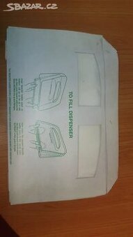 Jednorázová papírová WC sedátka.Druhá jakost-NOVÉ