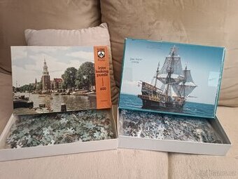 Puzzle 1000 a 600 dílků