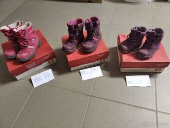Zimní boty Superfit vel. 21, 24 a 26