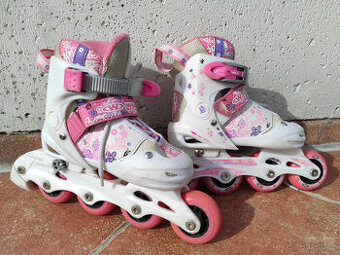 WORKER Diane vel. 27-30 dívčí kolečkové brusle