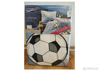 Ložní povlečení fotbalový míč Meradiso - nové