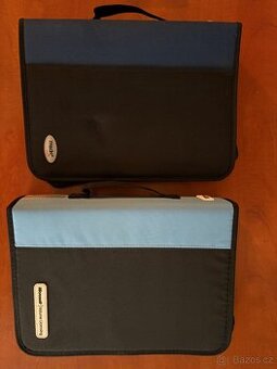 Pouzdra na CD/DVD se zipem a pořadačem