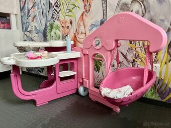 Krásné pečovatelské centrum pro panenku Baby Nurse Smoby