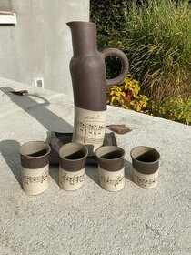 ČAJOVÝ SET S HUDEBNÍM MOTIVEM - KERAMIKA