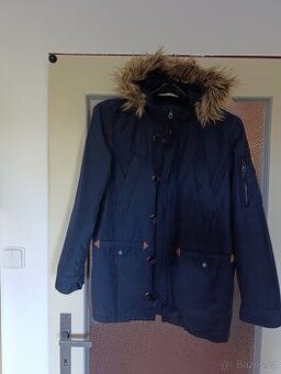 Tmavě modrá slabá parka Zara boys vel. 152/158