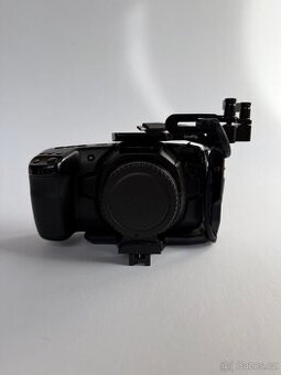 Blackmagic Pocket Cinema 4K + Speedbooster + Half cage