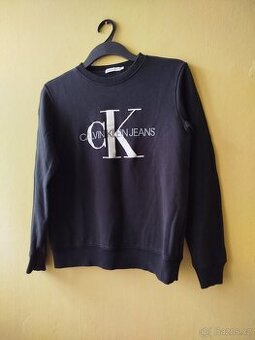 Dámská černá mikina Calvin Klein, velikost 170-S