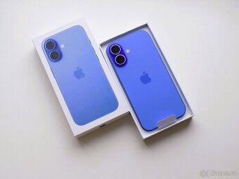 APPLE iPhone 16 128GB Ultramarínový - ZÁRUKA 12 MĚSÍCŮ