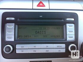Autorádio z VW Golf V-originál (RCD 300 MP3)