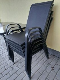 Zahradní set / stůl a 6 židlí