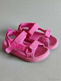 Dětské sandály H&M vel. 27 - růžové