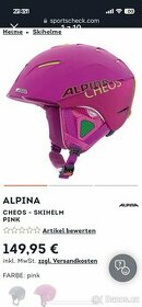 EDIT cena: Přilba ALPINA CHEOS - SKIHELM PINK - 1