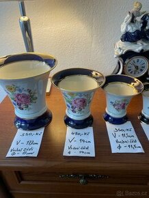 Porcelánové vázy Royal Dux