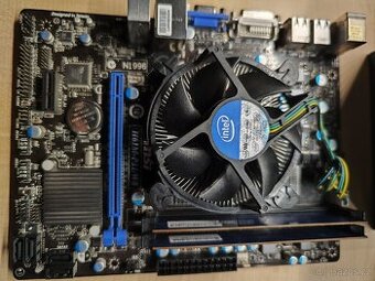 Základní deska MSI+procesor i5 3470 (3,2-3,6Ghz) +8GB paměti