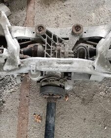 Haldex 2, rozvodoka, řidicí jednotka, diferenciál + poloosy