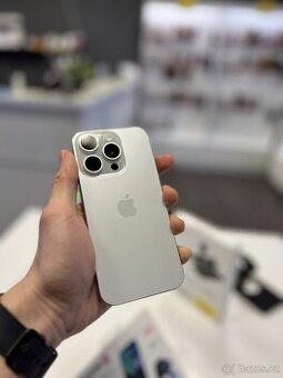 iPhone 16 Pro 128GB Bílý titan Záruka - 1