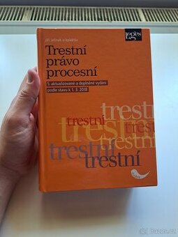Trestní právo procesní - Jiří Jelínek a kolektiv