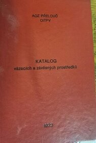 Katalog vázacích a závěsných prostředků