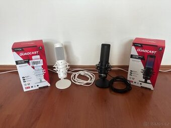HyperX QuadCast S mikrofony (černý i bílý) V ZÁRUCE