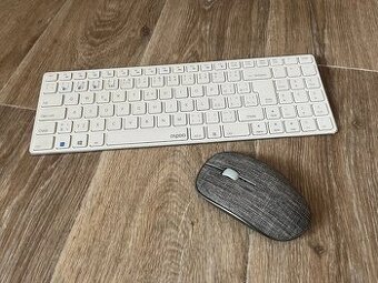 Klávesnice Rapoo E9100M CZ/SK+myš Rapoo M200 Plus