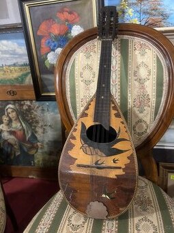 Starobylá mandolína „Marcelli“ – Made in Germany - 1