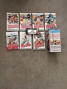 Naruto mangy 1-14 + Naruto čelenka